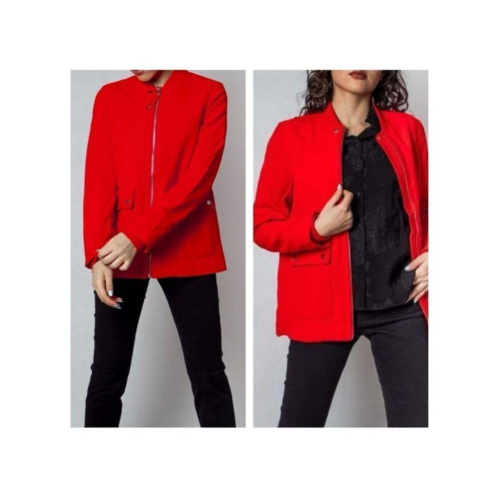 H&M Full Zip Bomber Blazer Jacket